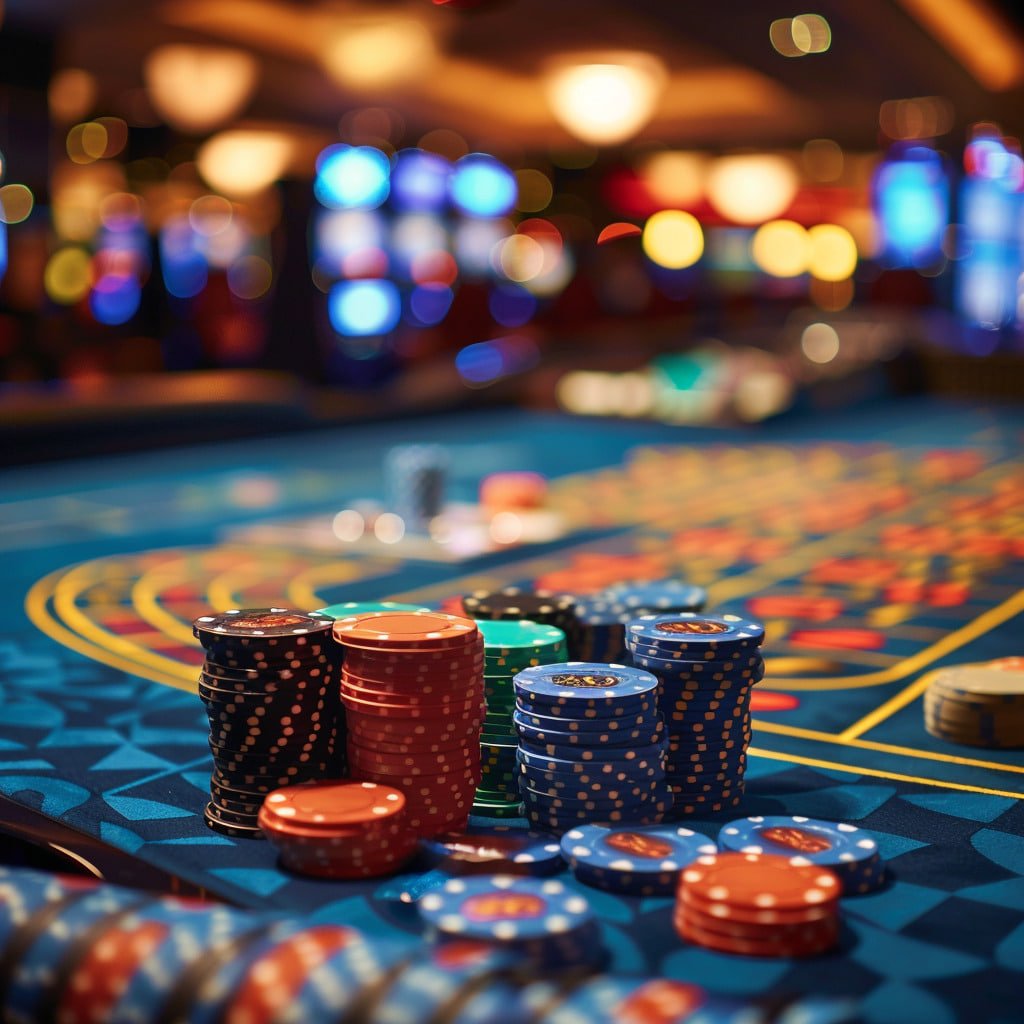 Chat langsung dengan dealer dan pemain di meja Free Bet Blackjack